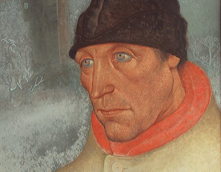 Head of a Man With a Red Scarf