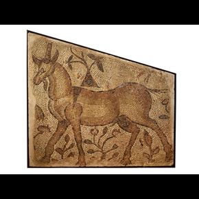 Mosaic Depicting A Unicorn