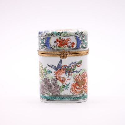 Boîte en porcelaine de Chine du Général Lérivint