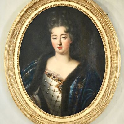 Portrait représentant Marie-Anne de Bourbon