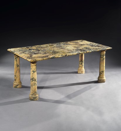 THE BANTRY HOUSE SIENA MARBLE TABLES

