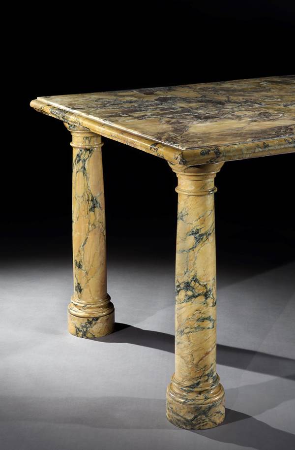 THE BANTRY HOUSE SIENA MARBLE TABLES


