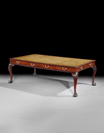 THE CHESTERFIELD HOUSE LIBRARY TABLE WITH ROYAL PROVENANCE
