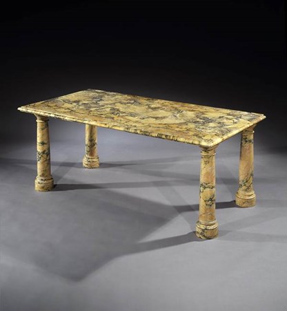 THE BANTRY HOUSE SIENA MARBLE TABLES