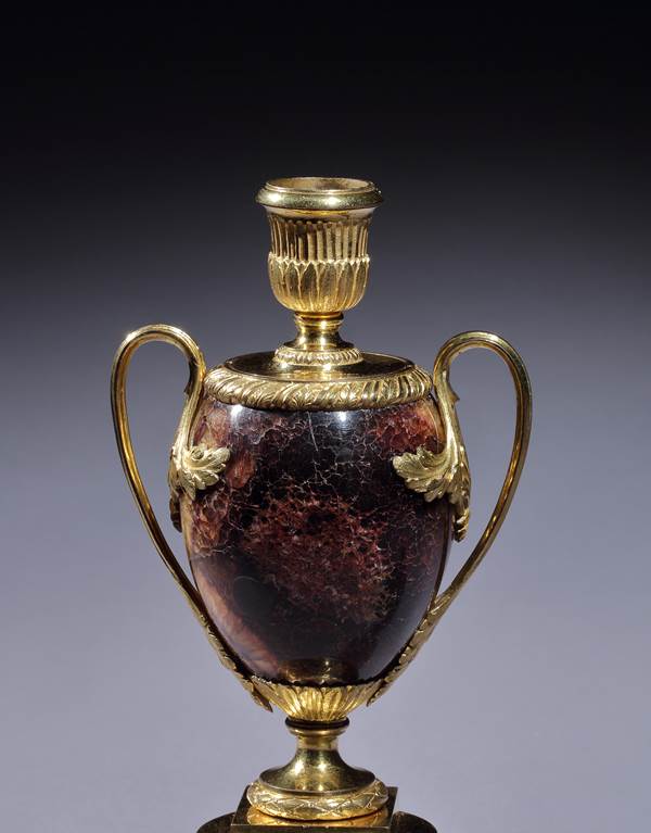 A PREVIOUSLY UNIDENTIFIED CANDLE VASE MODEL BY MATTHEW BOULTON