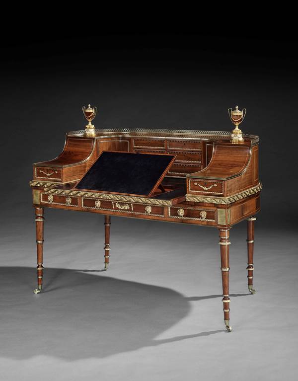 THE EARL OF JERSEY WRITING TABLE