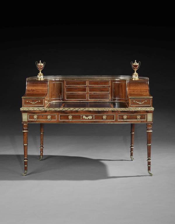 THE EARL OF JERSEY WRITING TABLE