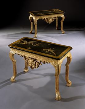 THE DUKE OF NEWCASTLE SIDE TABLES BY JAMES MOORE 