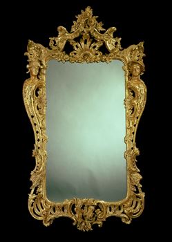 AN IMPORTANT GEORGE II GILTWOOD MIRROR IN THE MANNER OF MATTHIAS LOCK