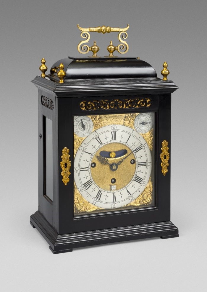 Angle view of the clock. Raffety Ltd.