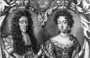 Print of King William III and Queen Mary II. Copyright: Historic Royal Palaces