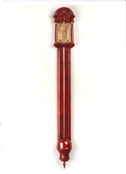 Stick Barometer by John Patrick, London, c. 1705. 